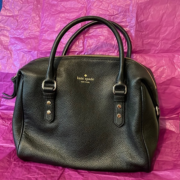 KATE SPADE NEW YORK JULIANNE MULBERRY STREET LEATHER SATCHEL - Picture 2 of 12